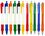 Custom American Made Collection Click Action Pen with Contoured Grip, Price/piece