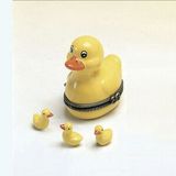 Custom Porcelain Hinged Cute Ducky Box