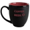 Custom 16 Oz. Hilo Bistro Mug (Matte Black/Coral), Price/piece