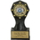 Custom Black Stone Resin Award w/Engraving Plate & 2" Medallion Space (6 3/4"), Price/piece
