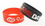 Custom Broad Recycled Silicone Wrist Band with Printed Logo, 8" L x 1" W, Price/piece