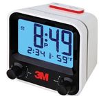 Custom Easy Set Alarm Clock with Thermometer