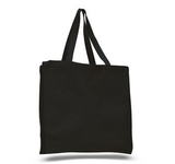 Custom Cotton Canvas Gusset Tote, 14