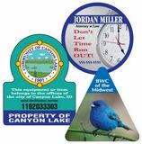 Custom Full-Color Indoor Label-White Polypropylene (Up to 5 Square Inch)