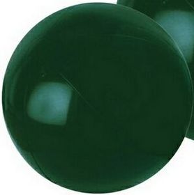 Blank 12" Inflatable Forest Green Beach Ball