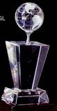 Custom Inverted Pyramid Globe Trophy (3