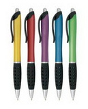 Custom Retractable Pen w/ Black Clip & Grip