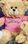 Custom 10" Beige Patty Bear Stuffed Animal, Price/piece