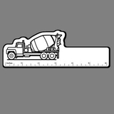 Custom Truck (Cement) 6 Inch Ruler