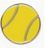 Custom Tennis Ball Sports Pin