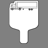 Custom Handheld Fan W/ Semi-Truck (Left Side)