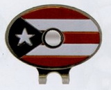 Custom Stock Puerto Rico Hat Clip