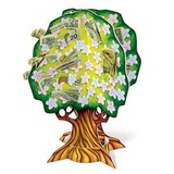Custom 3D Baby Shower Money Tree Decoration, 15