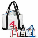 Custom Logo Tote Bag, BOAT TOTE, Resusable Grocery bag, Grocery Shopping Bag, Travel Tote, 18