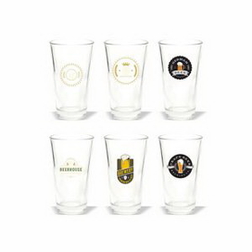 16 oz. Mixing Glass, Personalised Mixing Glass, Custom Mixing Glass, Printed Mixing Glass, 5.875" H x 3.4375" Diameter x 2.3125" Diameter
