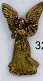 Custom Right Facing Angel Stock Cast Pin