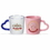 Coffee mug, 14 oz. Heart Handle Mug, Ceramic Mug, Personalised Mug, Custom Mug, Advertising Mug, 3.875" H x 3.875" Diameter x 3.1875" Diameter, Price/piece