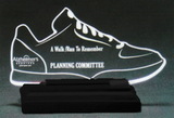 Custom 386-AP0SHOE7BBZ  - Tennis Open Award-Clear Acrylic