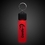 Custom Red LED Key Chain, 4.25" H x 1" W, Price/piece