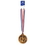 Custom Bronze Medal With Ribbon, Price/piece