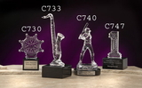 Custom Waterford Crystal #1 Award