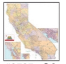 Custom Large Full Apron California State Map Calendar - Thru 5/31/12