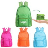Custom Light weight Foldable Backpack Travel Bag, 17.32
