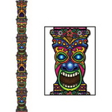 Custom Jointed Tiki Totem Pole, 7' L