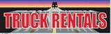 Blank 20' Multi-Colored Vinyl Message Banner (Truck Rentals)
