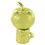 Blank Trophy Figure (Apple), 3 1/2" H, Price/piece
