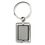 Custom Swivel Keychain-Rectangle, 3" H x 1.4" W x .3" D, Price/piece
