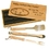 Custom 3-piece Barbecue set in wooden box (Laser engraved), Price/piece
