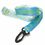 Custom 3/4" Digital Sublimation Recycled Lanyard w/ Deluxe J-Hook, Price/piece