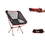 Custom Outdoor Ultralight Portable Folding Camping Chairs Beach Chair, 21 1/4" L x 24 2/5" W x 24" H, Price/piece