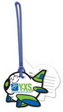 Custom Write-On Luggage Tags .020 Plastic (7 Sq/In) Full Color - 6