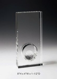 Custom Golf Award Crystal Award Trophy., 8