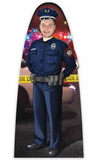 Custom Adult Size Male Police Officer Photo Prop 60