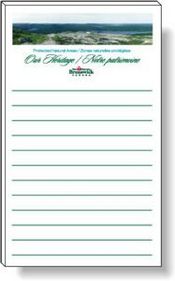 Custom 50 Page Magnetic Note-Pads with 4 Color Process (3"x5")