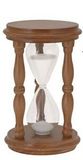 Custom Traditional Sand Timer w/ Wooden Stand