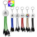 Custom Color Changing Keychain Cable, 6.25