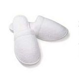 Custom Women Closed Toe Microfiber Terry Cloth Slippers