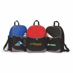Backpack, Personalised Backpack, Custom Backpack, Promo Backpack, 12" W x 16" H x 5.25" D