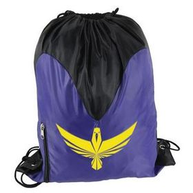 Custom Bat Bag Drawstring Bag, 15" W x 18" H