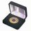 Custom Black Velvet Hinged Coin Presentation Box for 2 1/2" Coin, Price/piece