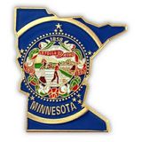 Blank Minnesota Pin
