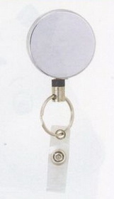 Custom Round Silver Badge Retriever (1-1/2")