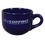 Custom 16 Oz. Cobalt Blue Ceramic Latte Mug, Price/piece