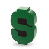 Custom Dollar Sign Stress Reliever Squeeze Toy