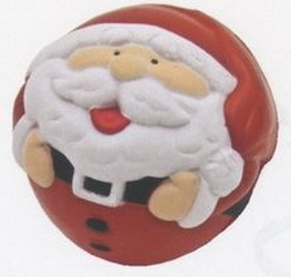 Custom Santa Ball Stress Reliever Squeeze Toy