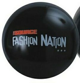 Custom 20" Inflatable Solid Black Beach Ball